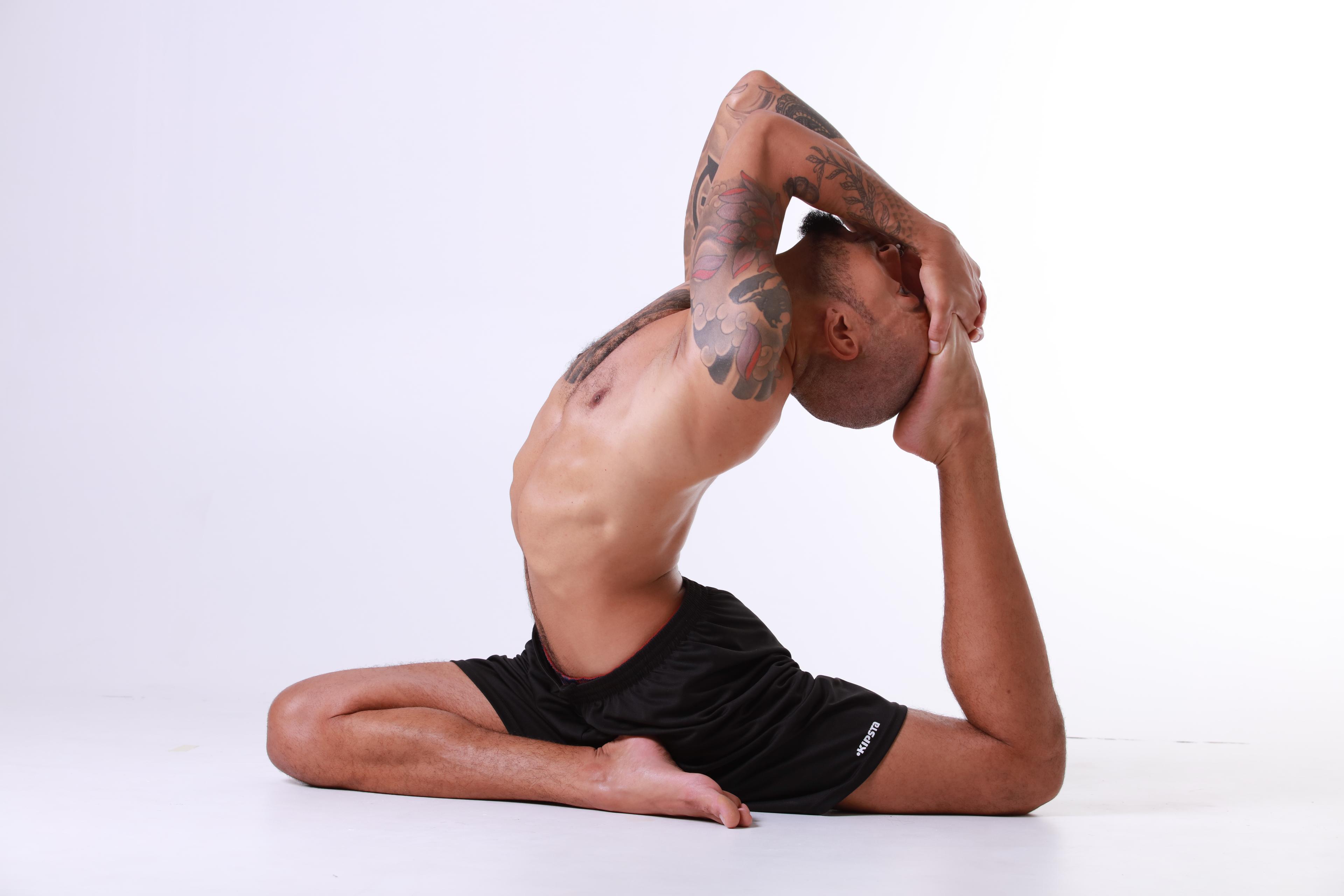 Marvin Cooper in a deep backbend